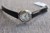 BALLON BLEU 28MM QUARTZ BLACK LEATHER