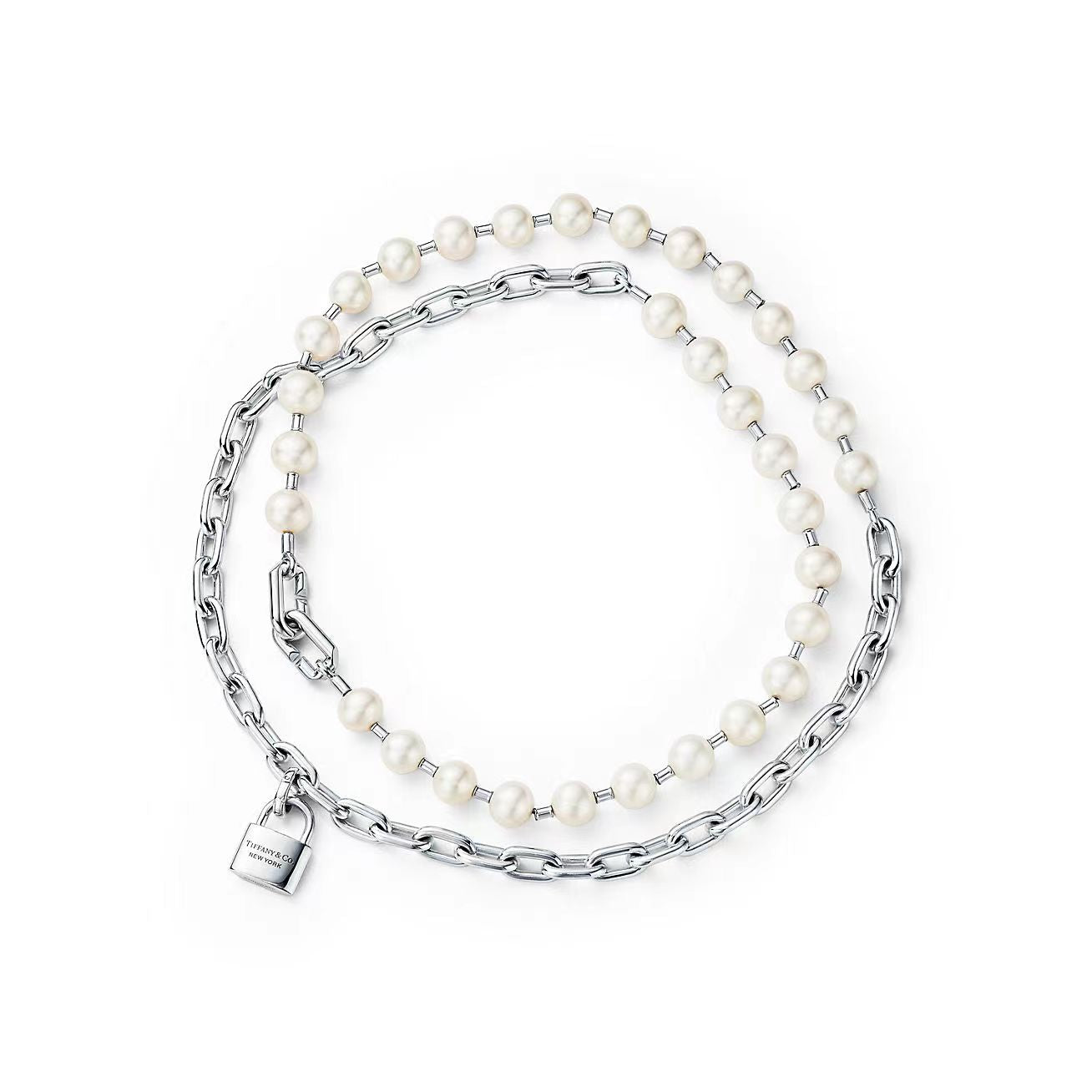 HARDWEAR PEARL WRAP NECKLACE