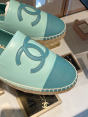 ESPADRILLES SKY BLUE LAMBSKIN
