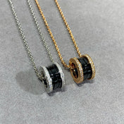 ZERO 1 DIAMOND CERAMIC NECKLACE