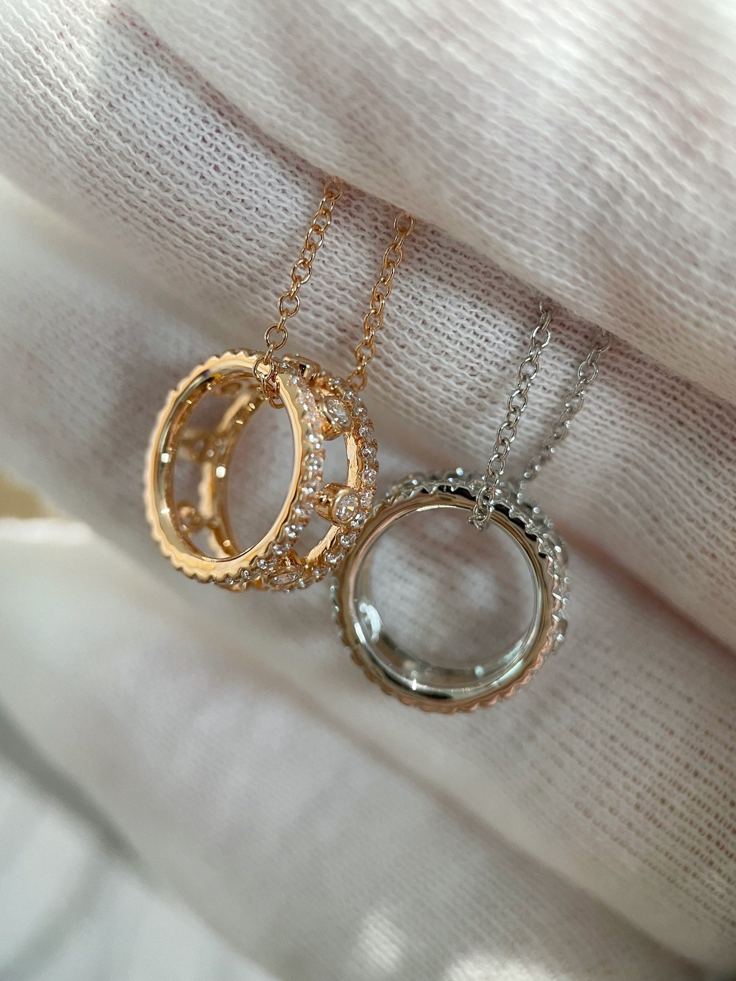 DEWDROP DIAMOND NECKLACE