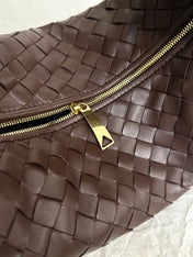 BV TEEN JODIE 36CM CHOCOLATE SUEDE LEATHER
