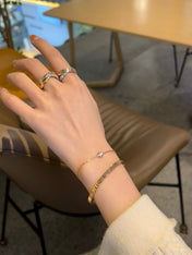 DAMOUR DIAMOND LINK BRACELET