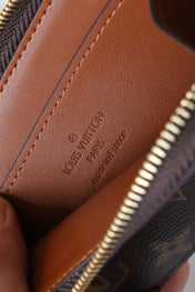 TRUNK MULTI CARD HOLDER CASE BROWN