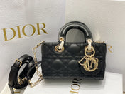 MICRO LADY D-JOY 16.5 BLACK LAMBSKIN