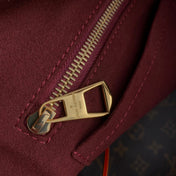 CARRYALL PM 29 BROWN BEIGE MONOGRAM CANVAS