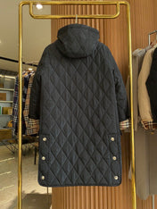 BURBERRY 25S LONG HOODED COAT 061