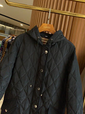 BURBERRY 25S LONG HOODED COAT 061