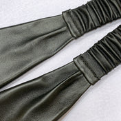 CHANEL 26S BELT 30 MM IN BLACK LAMBSKIN 662947