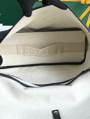 CITADIN MESSENGER BAG 39 IN BLACK GOYARDINE CANVAS