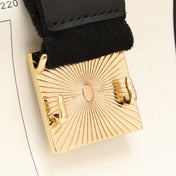 CHANEL 26S BELT 30 MM IN BLACK 658424
