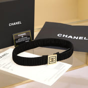 CHANEL 26S BELT 30 MM IN BLACK 658424