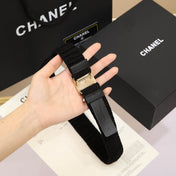 CHANEL 26S BELT 30 MM IN BLACK 658424