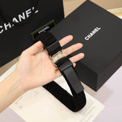 CHANEL 26S BELT 30 MM IN BLACK 658428