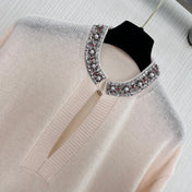 VALENTINO 26S LONG-SLEEVE KNIT SWEATER 446