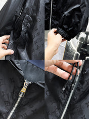 LV WINDBREAKER BLACK MONOGRAM 238808