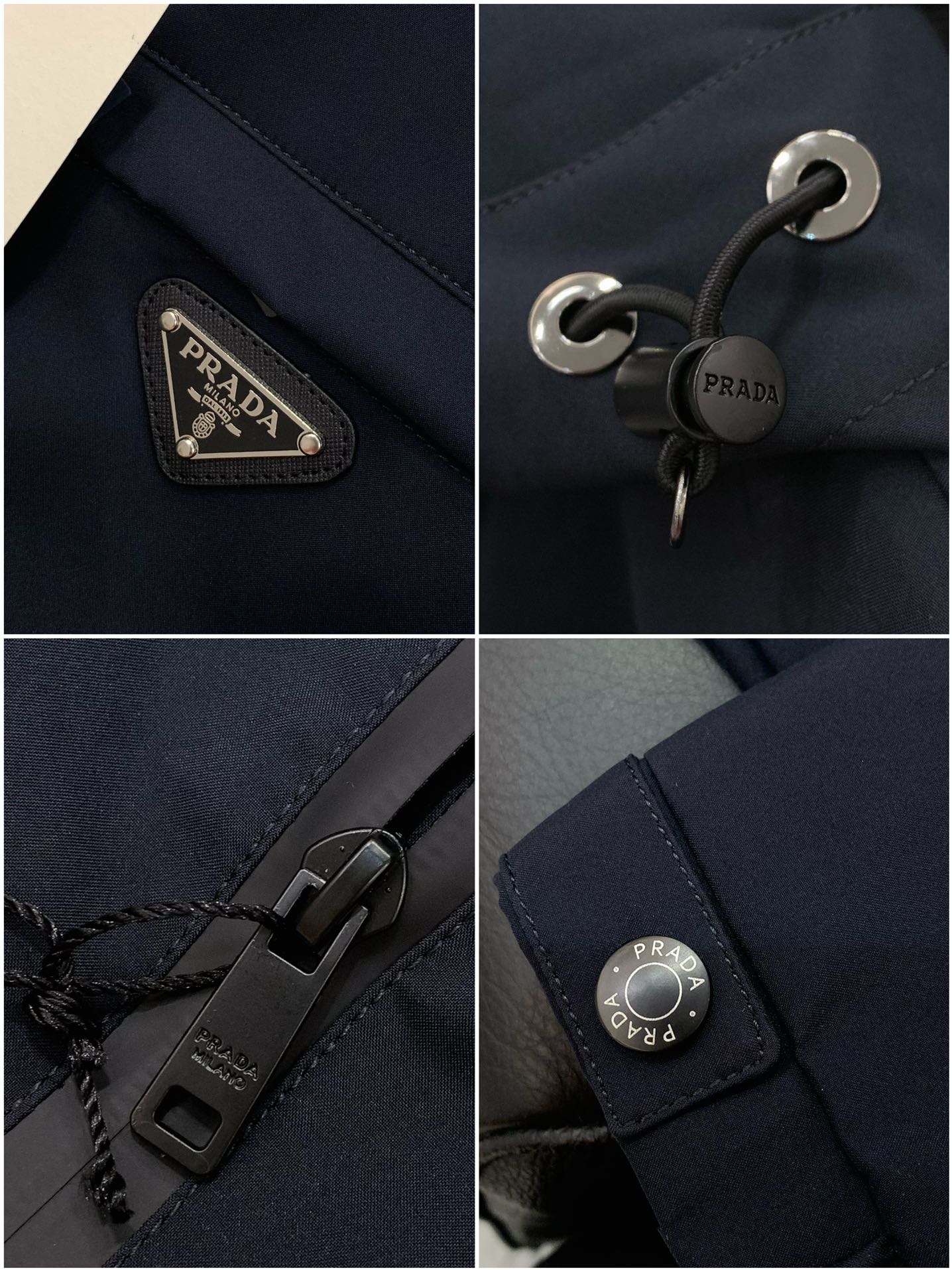 PRADA HOODED JACKET STYLE 45