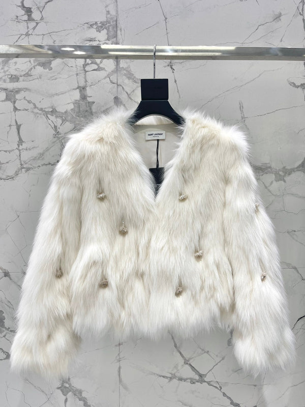 YSL 25S FUR VEST STYLE 227