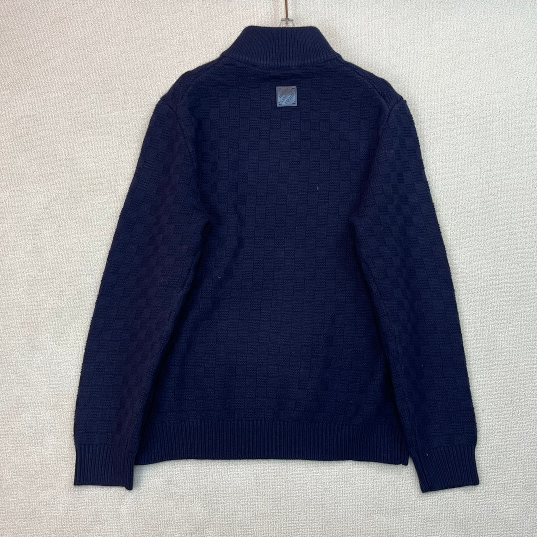 LV 25S HALF-ZIP SWEATER 0055