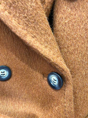 MAX MARA 25S DOUBLE-BREASTED WOOL COAT 213
