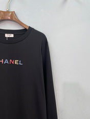 CHANEL 26S LONG SLEEVE CREW NECK T-SHIRT 1576