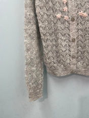 CHANEL 26S OPENWORK KNIT CARDIGAN 1600