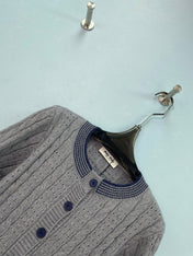 MIUMIU 26S KNIT CARDIGAN AND MINI SKIRT SET 1353