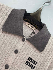 MIUMIU 26S KNIT POLO 1295