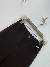 CHANEL 26S HIGH-WAIST FLARED PANTS 1706