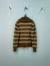 LOEWE 26S ZIP-UP KNIT CARDIGAN 722