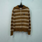 LOEWE 26S ZIP-UP KNIT CARDIGAN 722