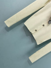 CHANEL 26S RUFFLE KNIT CARDIGAN 1653