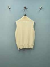 CELINE 26S ZIP-UP KNIT VEST 663