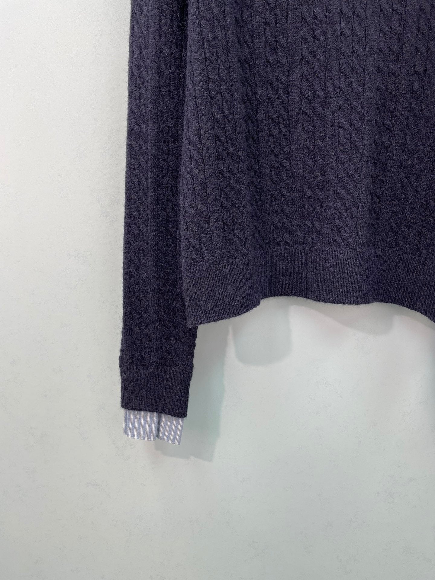 MIUMIU 26S CABLE-KNIT SWEATER 1540