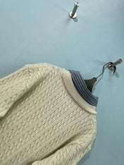 MIUMIU 26S CABLE-KNIT SWEATER 1539