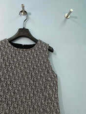 DIOR 26S SLEEVELESS TWEED MINIDRESS 1548