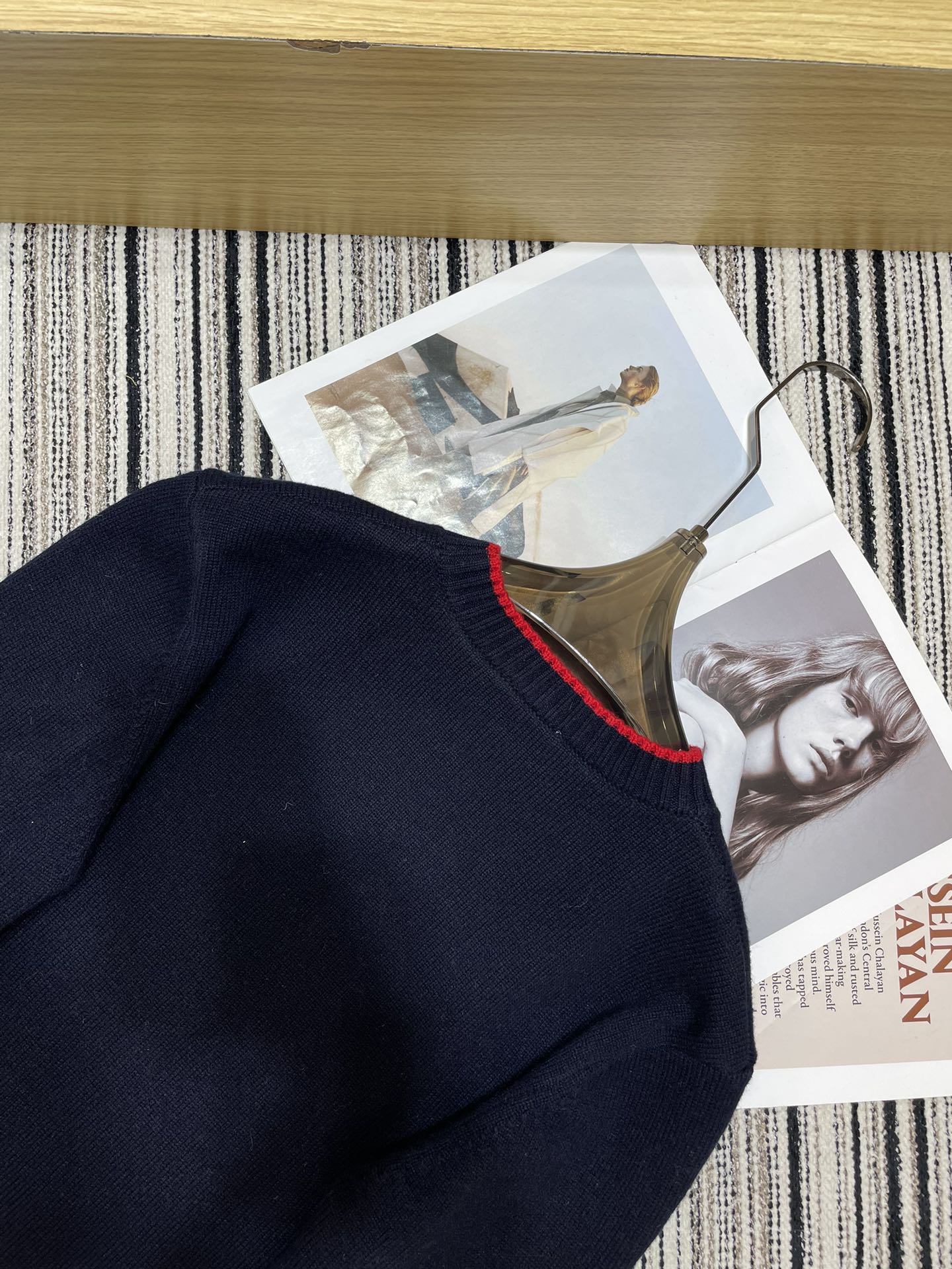 CELINE 26S CREWNECK KNIT SWEATER 555