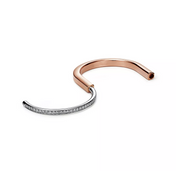 LOCK BRACELET ROSE AND WHITE GOLD DIAMOND