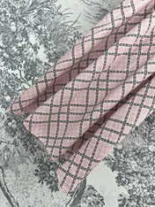 GG Printed Silk Dress Pink Ready To Wear