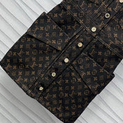 LV Monogram Denim Set