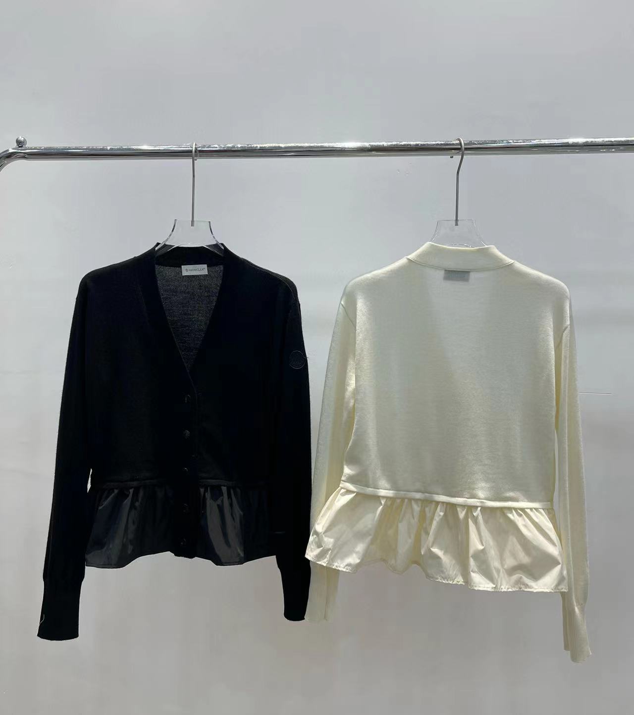 Moncler Peplum-hem Cardigan