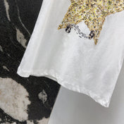 CD T-Shirt White Cotton Style 3