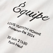 LV Lovers T-Shirt White Cotton