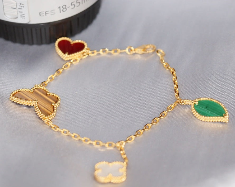 LUCKY BRACELET 4 MOTIF MOP