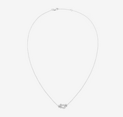 FORCE 10 DIAMOND SILVER NECKLACE MINI MODEL