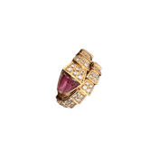 SERPENTI RING PINK GOLD DIAMOND PINK
