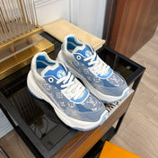 LV RUN 55 SNEAKER LIGHT BLUE