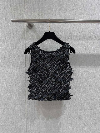 CC 25 Flower Vest Polyester Fiber