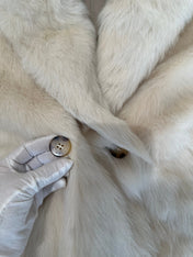 HERMES 26S SHEARLING COAT 814