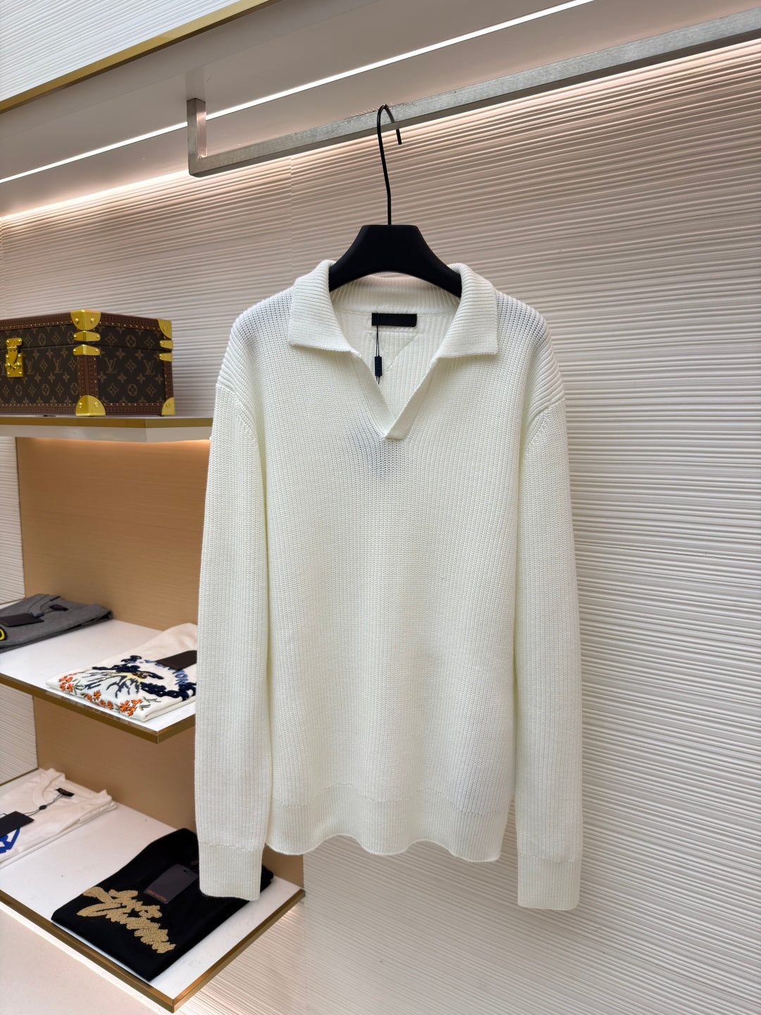 PRADA 25S POLO SWEATER 505